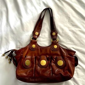 Shih real leather purse